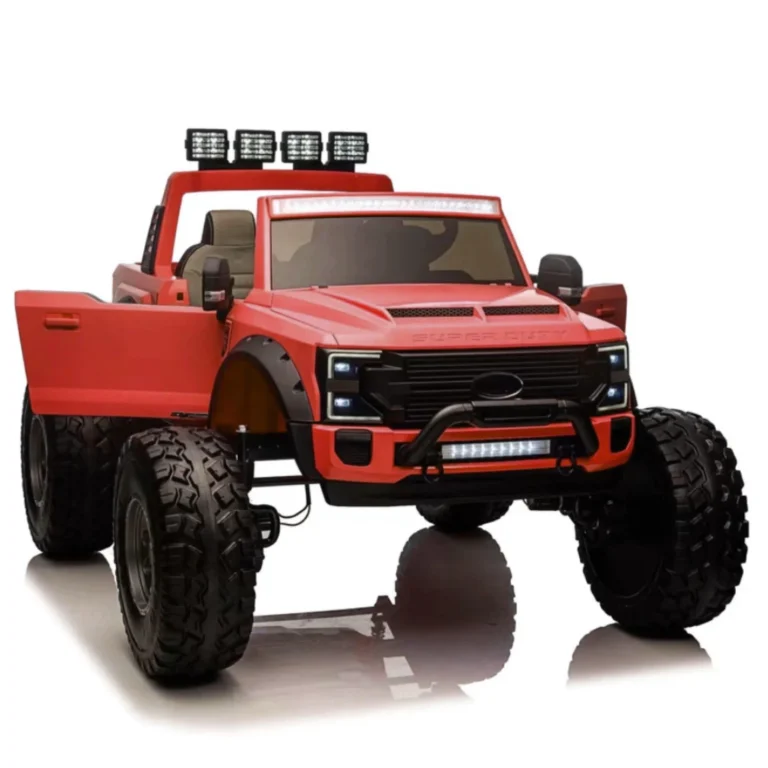 Our Power Wheels Ford F-350 delivers big-truck style and real-world adventure for kids. Rugged design, monster traction, and room for two young drivers.